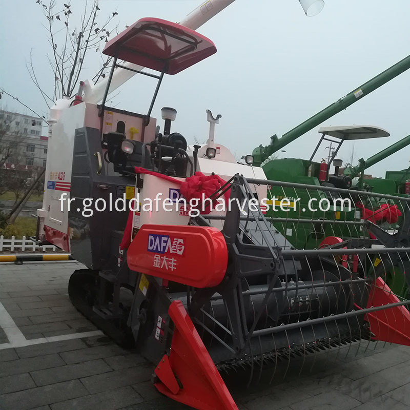 Agriculture equipment rice combine harvester for wheat